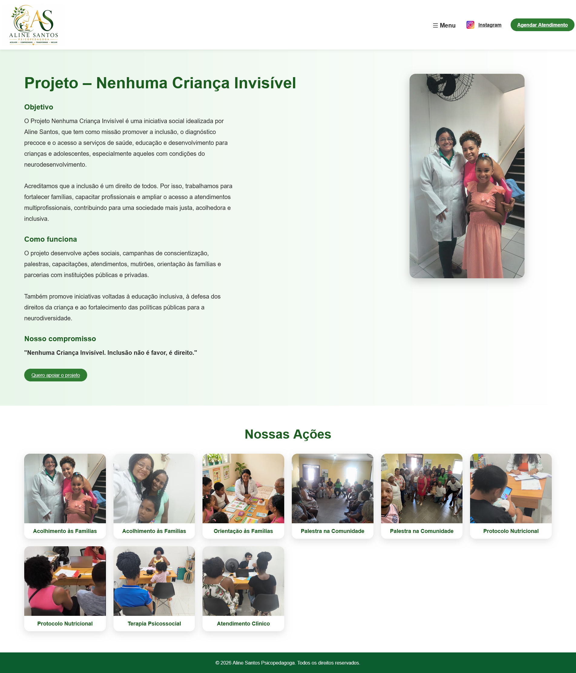 Projeto Nenhuma Criança Invisível